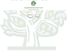 Tablet Screenshot of casasruralescaceres.com